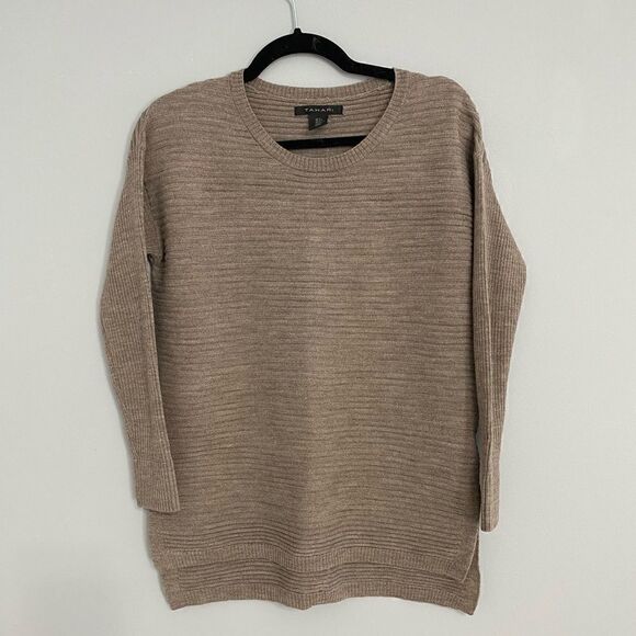 Tahari Sweater 50% Merino Wool 50% Acrylic Women Size S - Picture 1 of 5